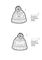 Aperçu - Apprentissages en autonomie - Allemand - Dictionnaire illustré sur le thème de l'Hiver (Winter) - Picture Dictionary Deutsch - Page 1