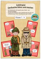 Vorschau - Spiele - Zuhörspiel: Geräusche hören und machen (Klasse 1-4) - Seite 1