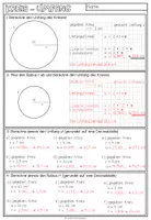 Vorschau - Arbeitsblätter - Kreis – messen & konstruieren | Arbeitsblätter Geometrie 8. Klasse - Seite 3