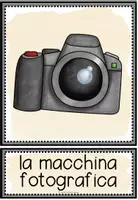 Vorschau - Bildkarten - GLI APPARECCHI TECNICI (technische Geräte) - Bild- und Wortkarten (Italienisch) - Seite 1