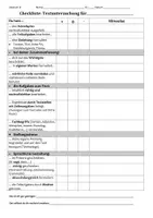 Vorschau - Arbeitsblätter - Checkliste Textuntersuchung - Seite 2