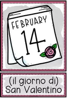 Vorschau - Bildkarten - SAN VALENTINO (Valentinstag) - Bild- und Wortkarten (Italienisch) - Seite 1