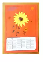 Vorschau - Mal- und Bastelvorlagen - Jahreszeiten Kalender für 1.JGST - WG Kunst - Seite 3