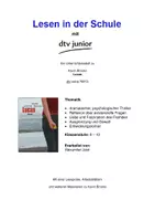 Vorschau - Stundenentwürfe - Unterrichtsmaterial zu ›Lucas‹ von Kevin Brooks - Deckblatt