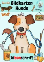 Vorschau - Bildkarten - Bildkarten Hunde (in Silbenschreibweise) - Deckblatt