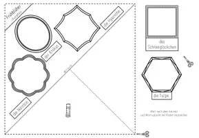 Vorschau - Arbeitsblätter - Frühblüher - Quadrama (DIN A3) für die 1. Klasse #edukilights22 - Seite 1