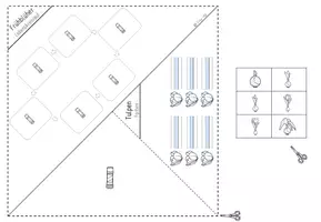 Vorschau - Arbeitsblätter - Frühblüher - Quadrama (DIN A3) für die 1. Klasse #edukilights22 - Seite 3