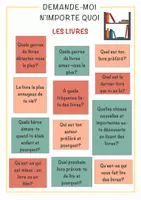 Aperçu - Feuilles d'exercices - Demandez-moi n'importe quoi: 12 questions intéressantes sur les livres - Page de couverture
