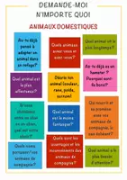 Aperçu - Feuilles d'exercices - Demandez-moi n'importe quoi: 12 questions intéressantes sur les animaux de compagnie - Page de couverture