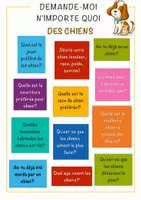 Aperçu - Feuilles d'exercices - Demandez-moi n'importe quoi: 12 questions intéressantes sur les animaux de compagnie - Page 2