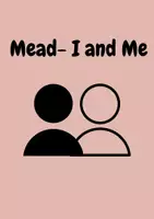 Vista previa - Tarjetas / Manipulativos - Mead's theory of self -I and Me - Portada
