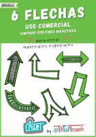 Vista previa - Elementos para la creación de materiales - Cliparts • flechas • para uso comercial solo con fines educativos - Portada