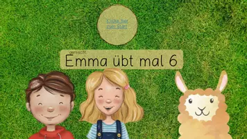 Vorschau - Spiele - Emma übt die 6er-Reihe - gemischt - interaktive PDF zum Einmaleins - Seite 1