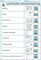 Vorschau - Arbeitsblätter - Lerntheke Winterkleidung DaZ - Seite 2