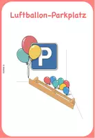 Vorschau - Stationenlernen - Luftballons (Alltagsmaterial) Stationskarten für den Sportunterricht - Seite 3
