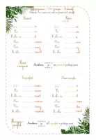 Aperçu - Feuilles d'exercices - Affiches + Fiches pour l'entraînement à la conjugaison - Page 1