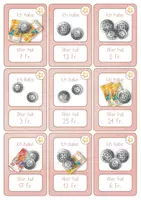 Vorschau - Spiele - Ich habe... wer hat...? Lernspiel zum Thema Geld - Bis 25 Franken - Seite 2