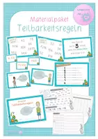Vorschau - Unterrichtsreihen - Materialpaket Teilbarkeitsregeln - Deckblatt