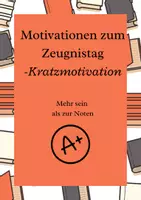 Vorschau - Mal- und Bastelvorlagen - Mehr sein als Noten - Kratzmotivation zum Zeugnistag - Deckblatt