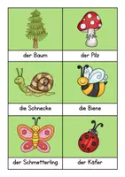 Vorschau - Arbeitsblätter - DAZ DAF Materialpaket Themenbereich Natur - Seite 3