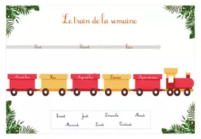 Aperçu - Jeux - Jeu - Train de la semaine - Jours de la semaine - Page 2
