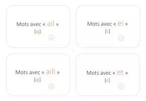 Aperçu - Jeux - Jeu de 116 cartes de lecture - Graphèmes Phonèmes - Page 3
