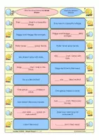 Vorschau - Aufgabenkarten - Tandem Activity / Tandembögen Simple Present - Mixed Exercises - Seite 2