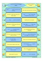 Vorschau - Aufgabenkarten - Tandem Activity / Tandembögen Simple Present - Mixed Exercises - Seite 3