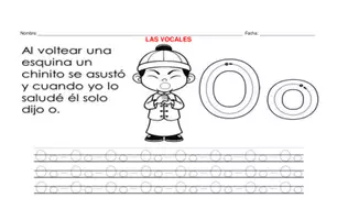 Vista previa - Unidades / Secuencias / Situaciones de Aprendizaje - TRAZANDO VOCALES - página 3