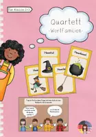 Vorschau - Spiele - Quartett Wortfamilien in 2 Versionen - Deckblatt