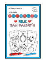 Vista previa - Manualidades / Dibujos para colorear - FICHAS PARA COLOREAR SAN VALENTIN - Portada