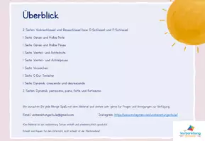 Vorschau - Arbeitsblätter - Musikunterricht: Notenwerte, Instrumente, Tonleiter und mehr - Seite 1