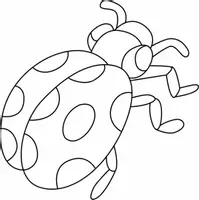 Aperçu - Matériel pour travaux manuels / dessin - Coloriage Coccinelle - Page 3