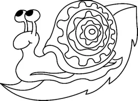 Aperçu - Matériel pour travaux manuels / dessin - Coloriage Escargot - Page 3