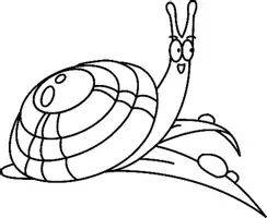 Aperçu - Matériel pour travaux manuels / dessin - Coloriage Escargot - Page 2