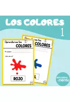 Vista previa - Unidades / Secuencias / Situaciones de Aprendizaje - 1. Aprendemos los colores (español) - Portada