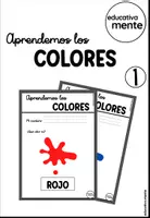 Vista previa - Unidades / Secuencias / Situaciones de Aprendizaje - 1. Aprendemos los colores (español) - página 1