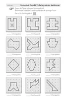Vorschau - Arbeitsblätter - Geometrie am Geobrett: senkrecht/ parallel und Fläche - Seite 2