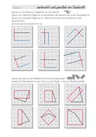 Vorschau - Arbeitsblätter - Geometrie am Geobrett: senkrecht/ parallel und Fläche - Seite 3