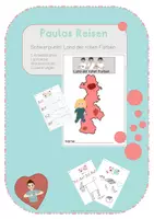 Vorschau - Arbeitsblätter - Paulas Reisen - Rotland - Gebärdensprache - Deckblatt