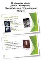 Vorschau - Videos - H5P (interaktive Übungen) "Physik Wärmelehre" - Deckblatt