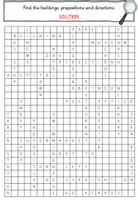 Vorschau - Arbeitsblätter - In town: Word search / Suchsel (4. Klasse, Playway) - Seite 3