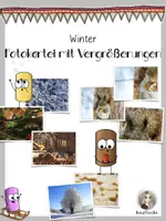 Vorschau - Bildkarten - Fotokartei Winter - Deckblatt