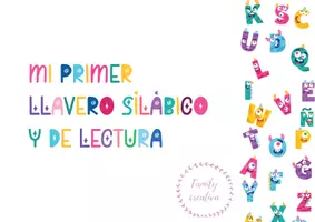 Vista previa - Tarjetas / Manipulativos - Llavero de lectura ABC - página 1