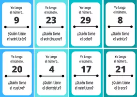 Vorschau - Spiele - Juego de cartas: Yo tengo...Los números (del 1 al 30) - Seite 3