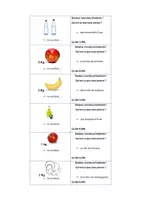 Vorschau - Stationenlernen - Tandembogen und Partnerkarten - faire les courses - les chiffres - des quantités - Seite 1