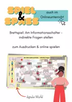 Vorschau - Spiele - Brettspiel: Indirekte Fragen stellen - print & digital - Deckblatt