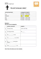 Vorschau - Arbeitsblätter - Englisch A 1 - Verb "to have got" - Deckblatt