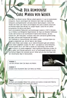Vorschau - Arbeitsblätter - Infotexte zu der romantischen Oper "Der Freischütz" - Seite 3