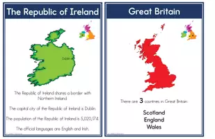 Vorschau - Arbeitsblätter - The British Isles - An Introduction - Seite 3